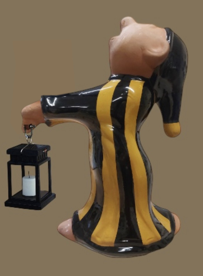 schlafwandler gelb-schwarz gestreift Nr.111560