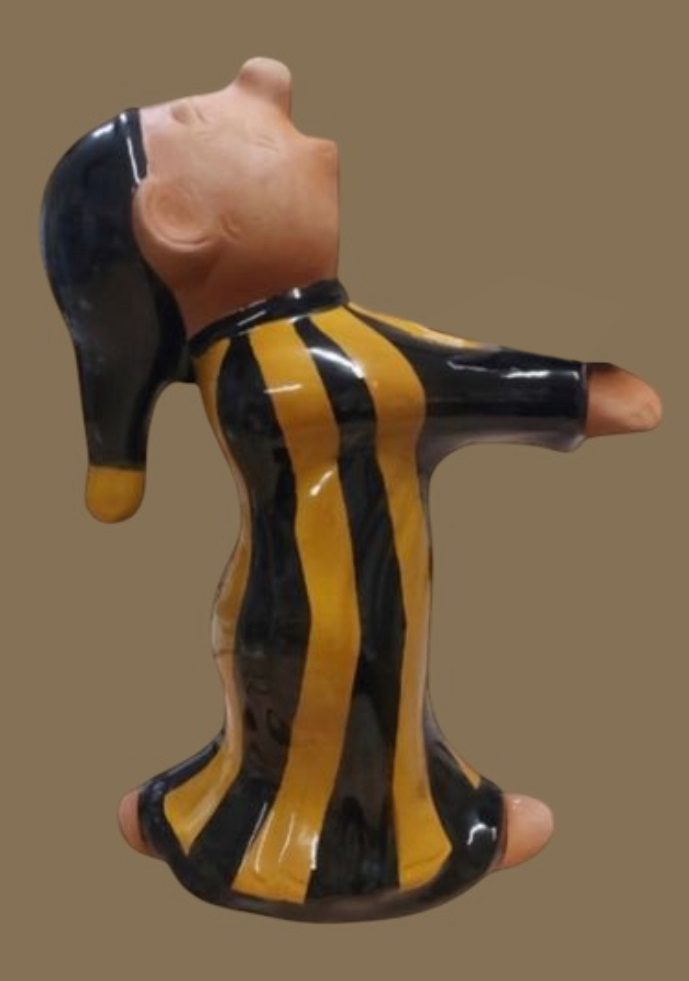 schlafwandler laengs gestreift als dachfigur