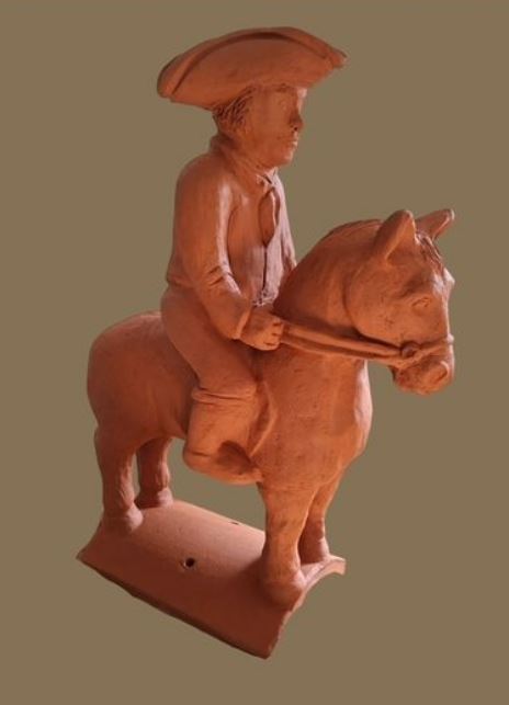 Pferd mit reiter