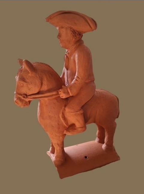 Reiter auf Pferd